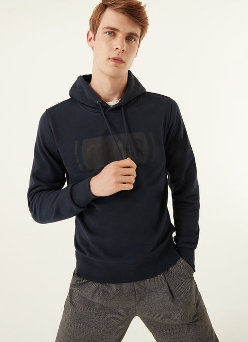 Felpa Uomo MU82066UX con stampa al petto Blu COLMAR- Francavilla Moda